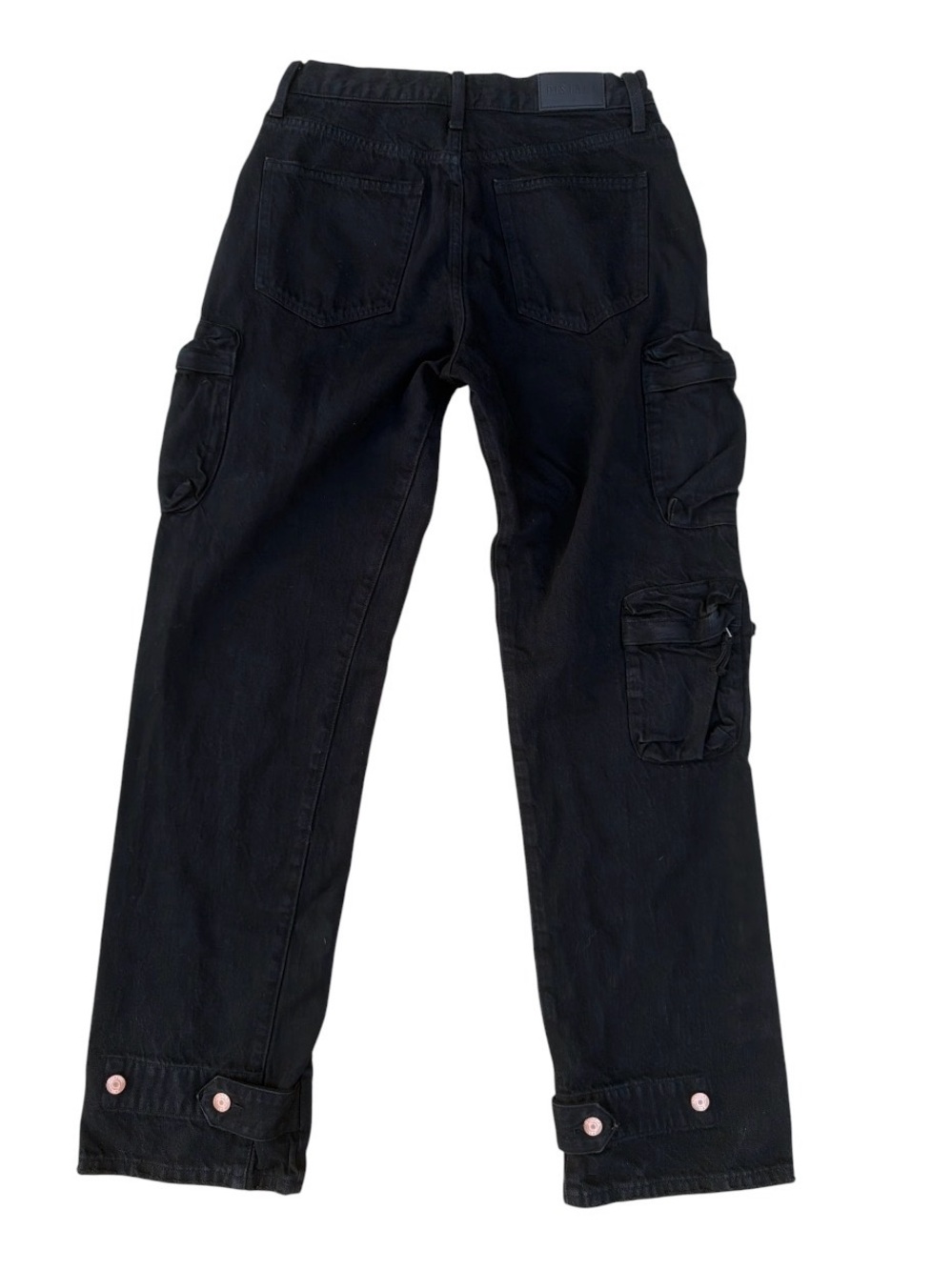 Pistola Black Cargo Jogger Women’s Pants Denim Size 26 - Picture 8 of 10